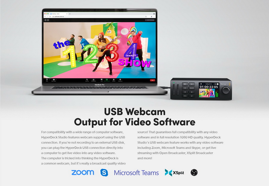 Blackmagic Design HyperDeck Studio 4K Pro by  in  - EC MALL