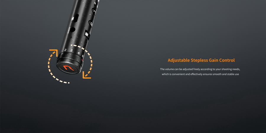 Comica CVM-VM20 Multi-Functional Super Cardioid Condenser Shotgun Microphone by  in  - EC MALL