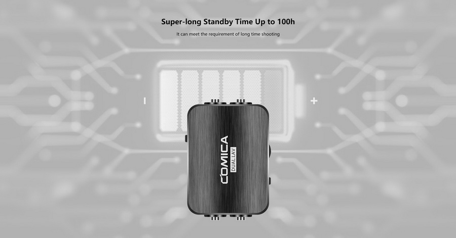 Comica DUAL.LAV D03 Dual-head Detachable&amp;Multi-functional Lavalier Microphone (For Camera, Smartphone) by  in  - EC MALL