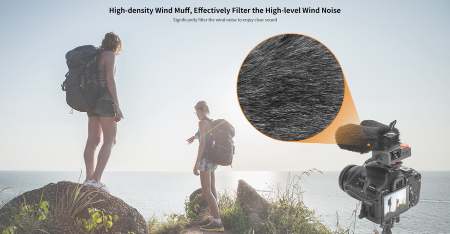 Comica Traxshot Super Cardioid Transformable All-in-One Shotgun Mic by  in  - EC MALL