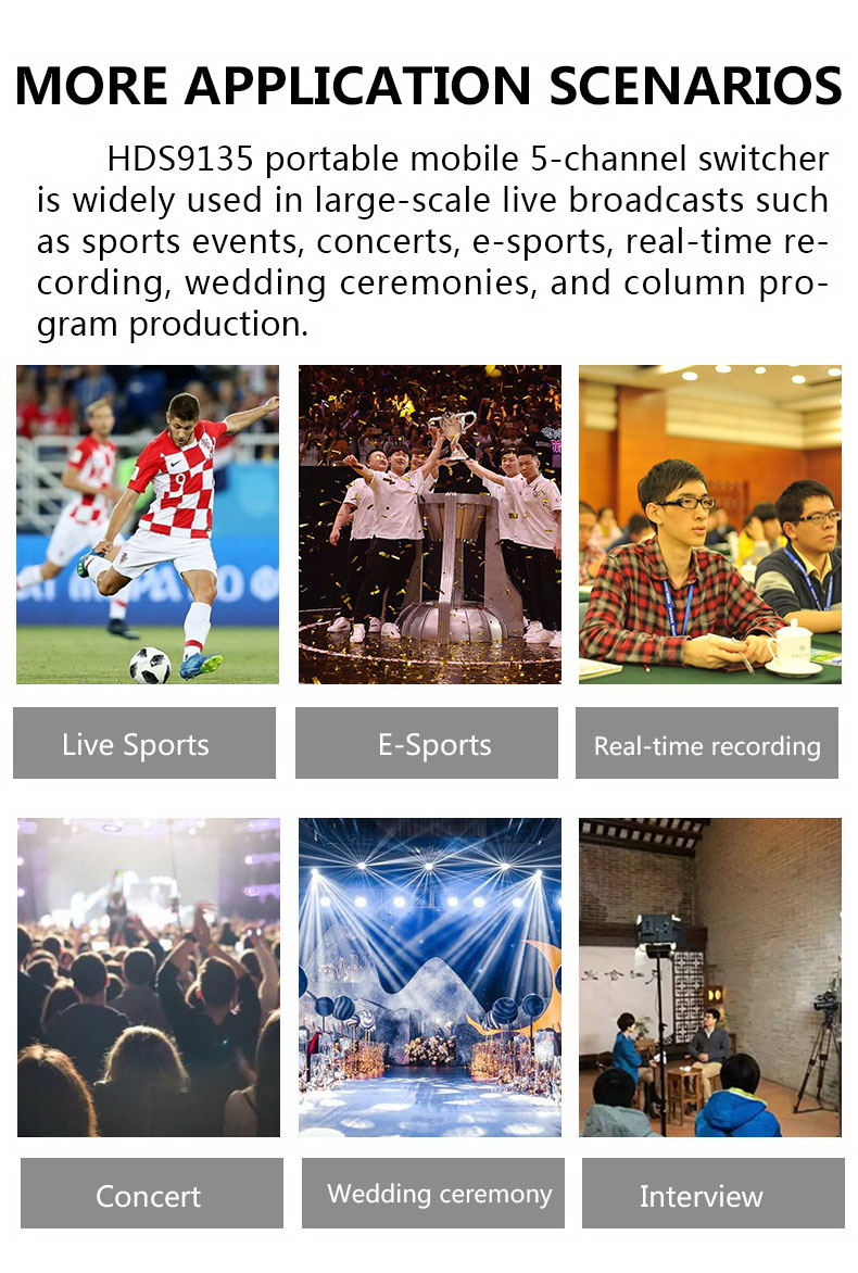 Device Well HDS9135 Portable Switcher by  in  - EC MALL