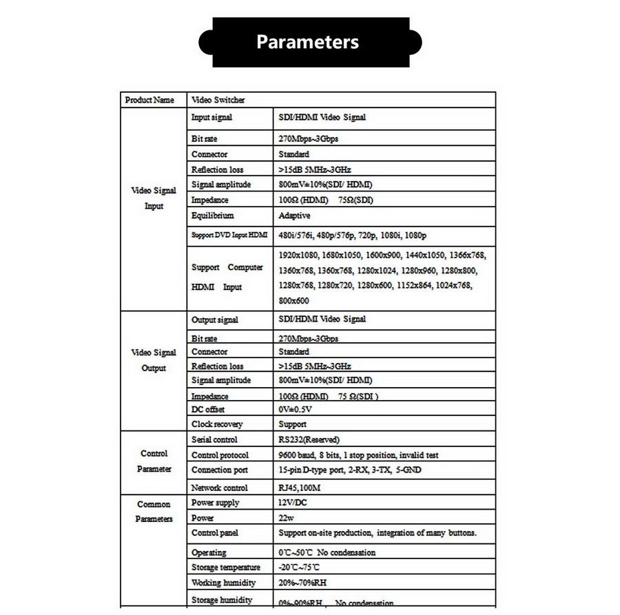 DeviceWell HDS9336 Switcher by  in  - EC MALL