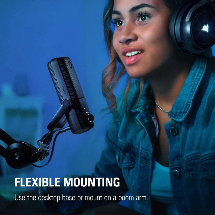 Elgato Wave 3 Premium Microphone and Digital Mixing Solution by  in  - EC MALL