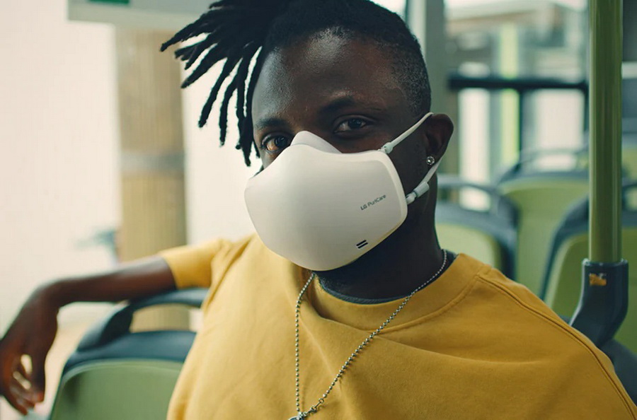 หน้ากากฟอกอากาศ LG Puricare รุ่น AP551AWFA by  in  - EC MALL