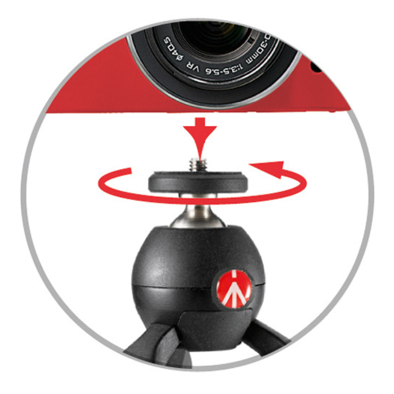 Manfrotto Pixi Mini Tripod by  in  - EC MALL