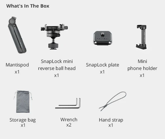 PGYTECH Mantispod Vlogging Tripod PRO (P-CG-020) by  in  - EC MALL