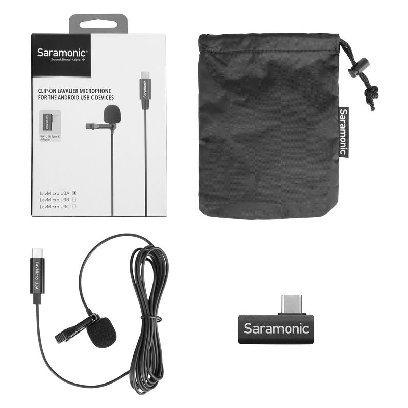 Saramonic LavMicro U3A Lavalier Microphone by  in  - EC MALL