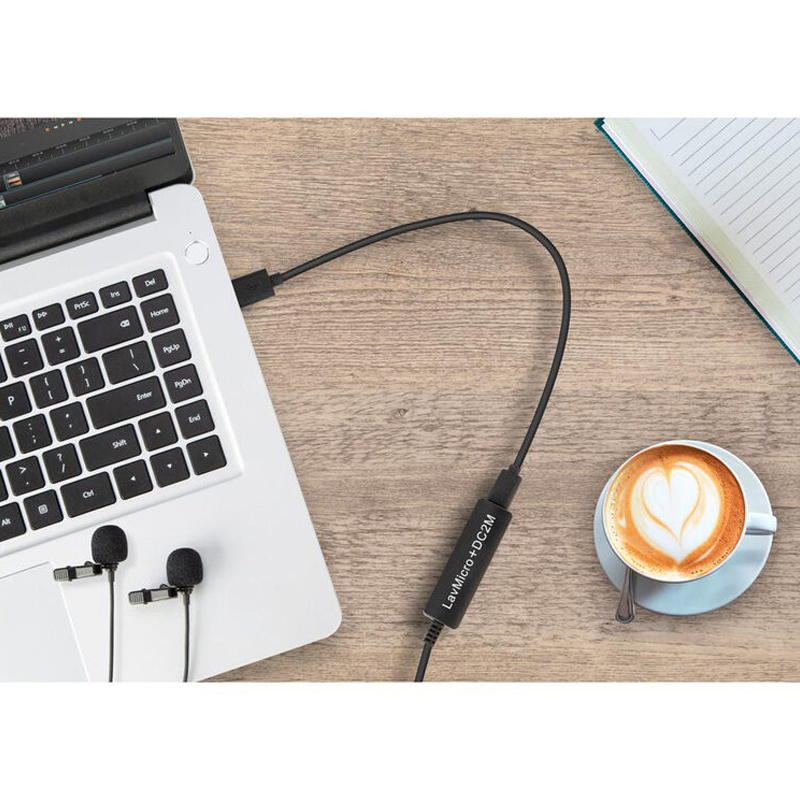 Saramonic LavMicro+DC2M Dual Digital Lavalier Microphone by  in  - EC MALL