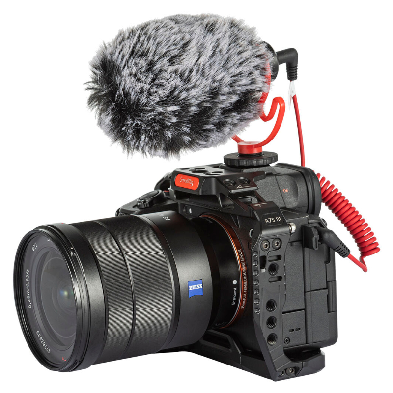 Simorr 3288 Wave S1 Camera-Mount Shotgun Microphone by  in  - EC MALL