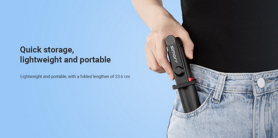 Simorr 3375 Portable Selfie Stick Tripod ST20 by  in  - EC MALL