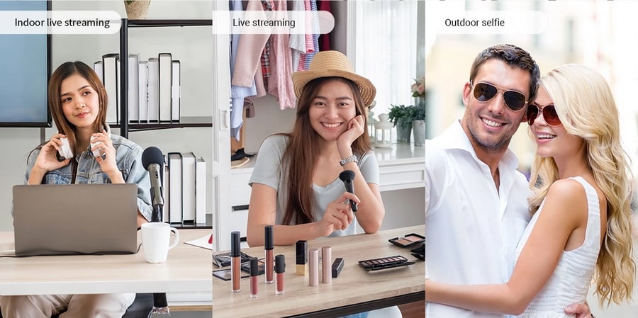 Simorr 3376 Multifunctional Live Streaming Tripod ST30 by  in  - EC MALL