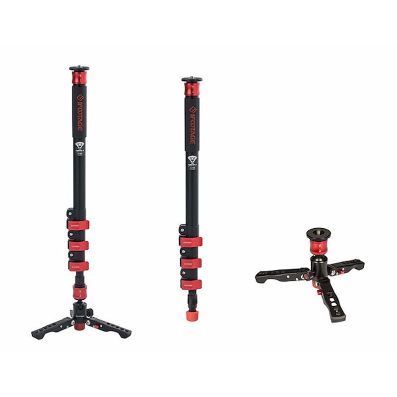iFootage Cobra 2 C180 Ⅱ Cabon Fiber Monopod with Low Profile Tripod by  in  - EC MALL