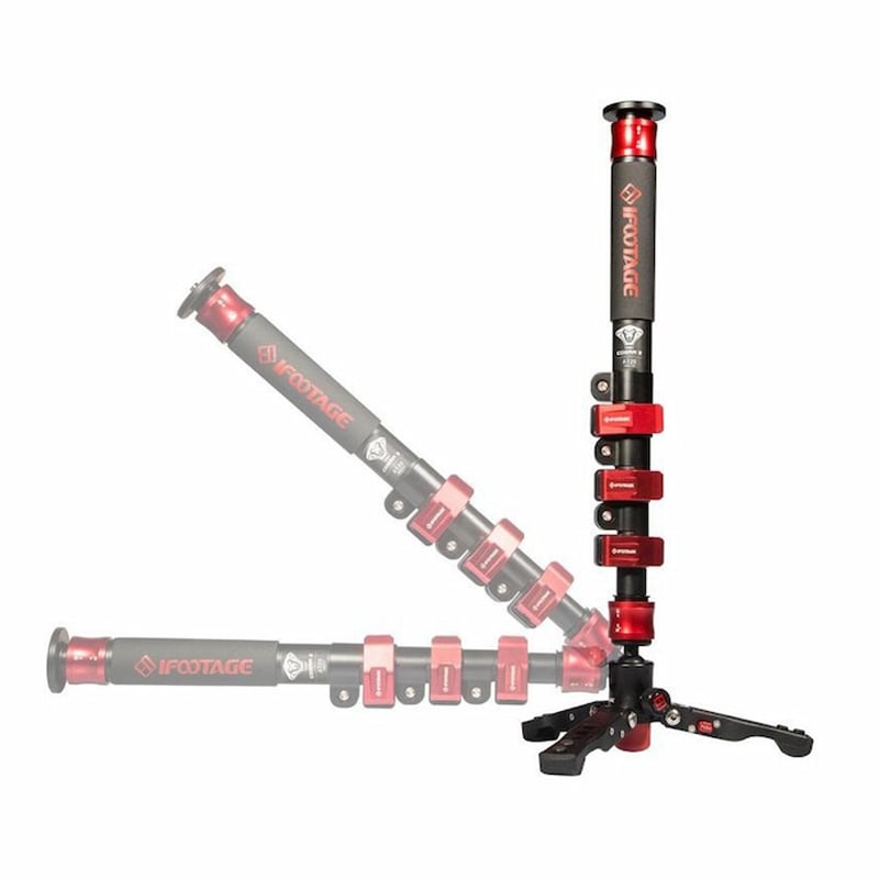 iFootage Cobra 2 C180 Ⅱ Cabon Fiber Monopod with Low Profile Tripod by  in  - EC MALL