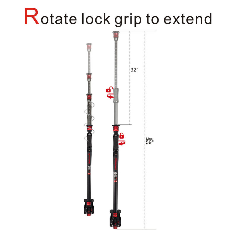 iFootage Cobra 2 Strike A150S Ⅱ Aluminum Monopod with Komodo K5 Fluid Head by  in  - EC MALL