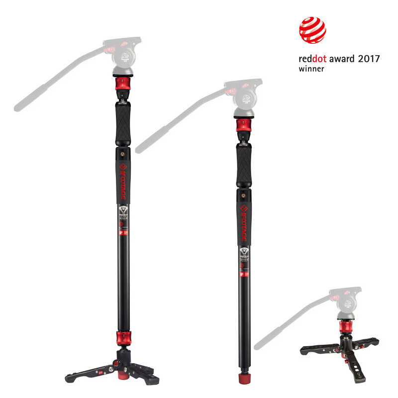 iFootage Cobra 2 Strike A150S Ⅱ Aluminum Monopod with Komodo K5 Fluid Head by  in  - EC MALL