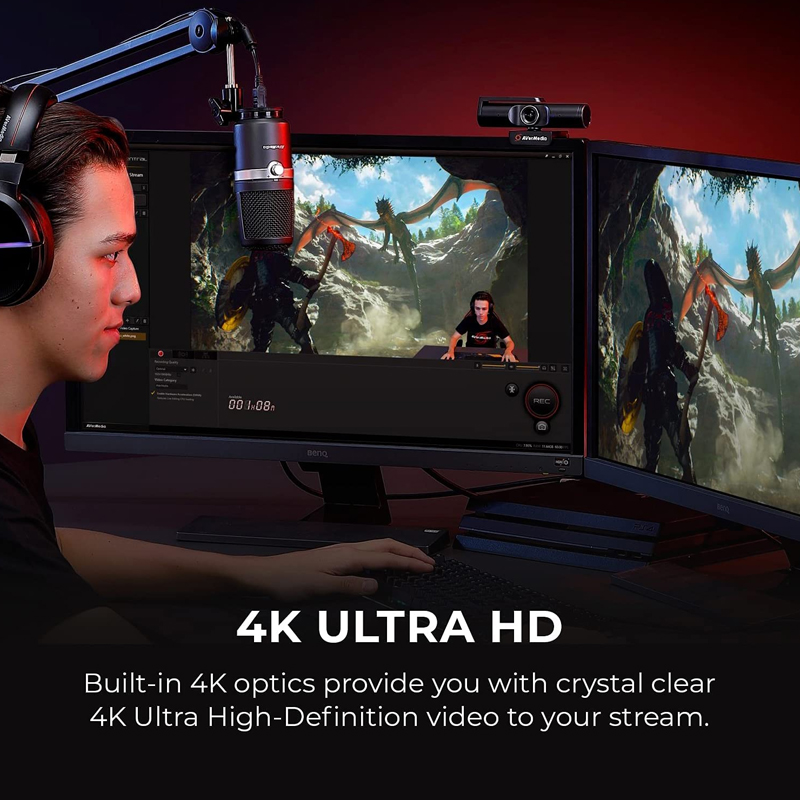 Avermedia PW513 4K Webcam by  in  - EC MALL