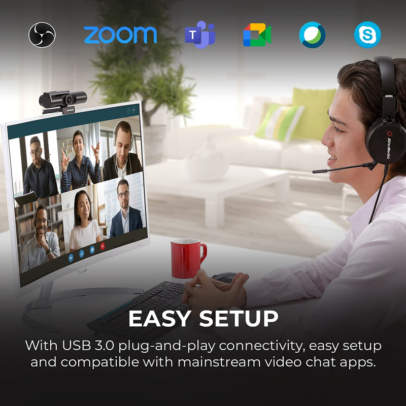 Avermedia PW513 4K Webcam by  in  - EC MALL