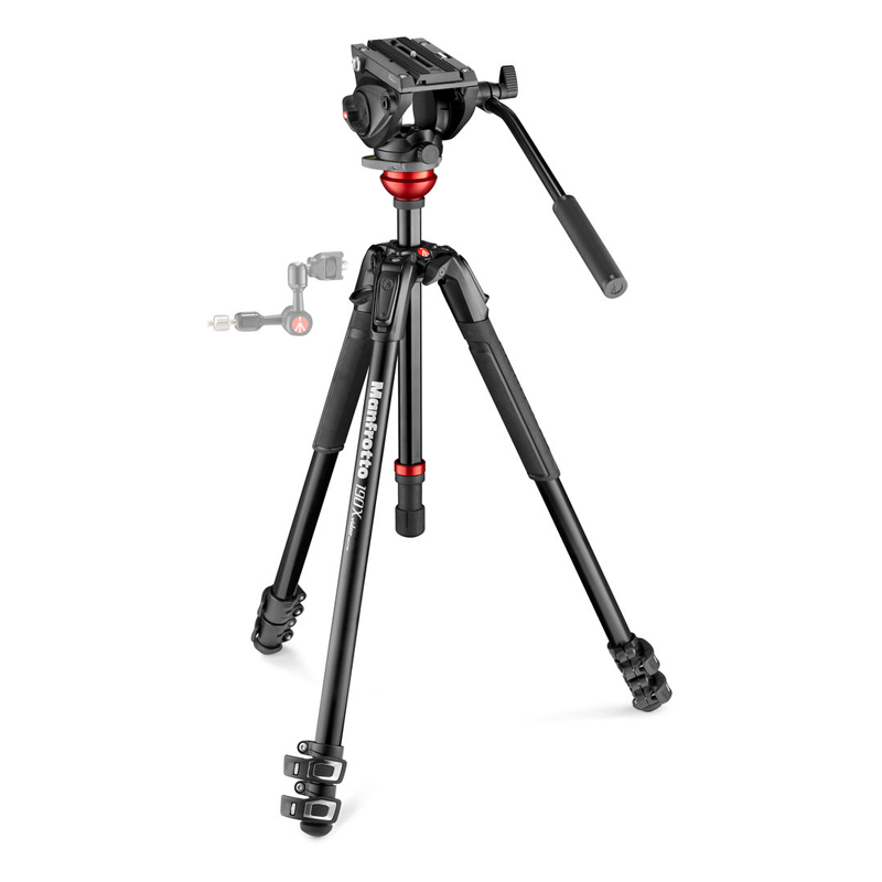 Manfrotto MVH500AH Fluid Video Head with 190X Aluminum Tripod Kit (MVK500190XV) by  in  - EC MALL