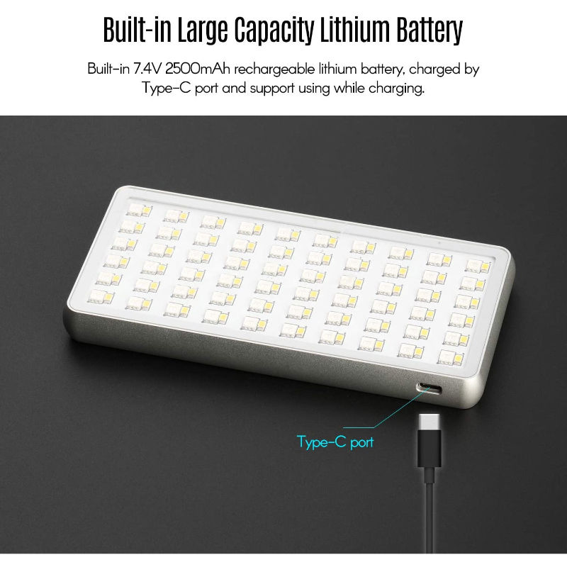 NiceFoto 640183 TC-168 RGB LED Video Light by  in  - EC MALL