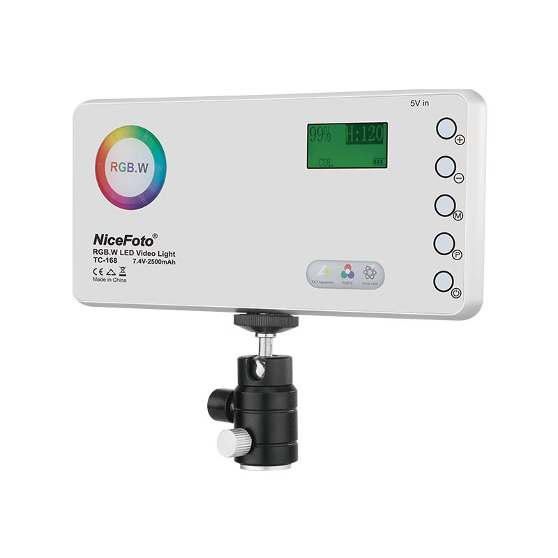 NiceFoto 640183 TC-168 RGB LED Video Light by  in  - EC MALL
