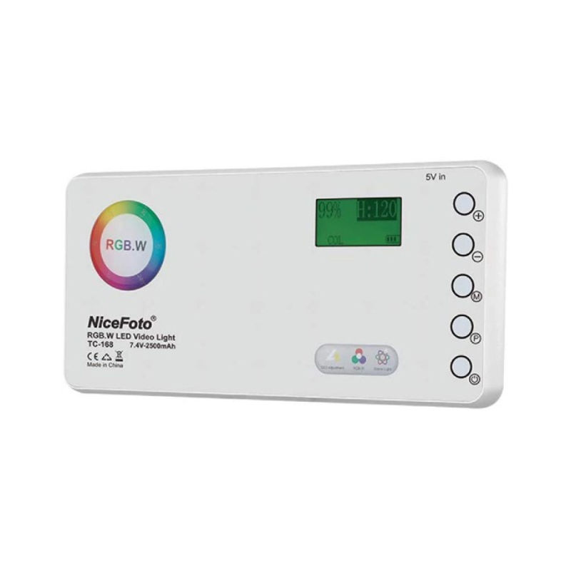 NiceFoto 640183 TC-168 RGB LED Video Light by  in  - EC MALL