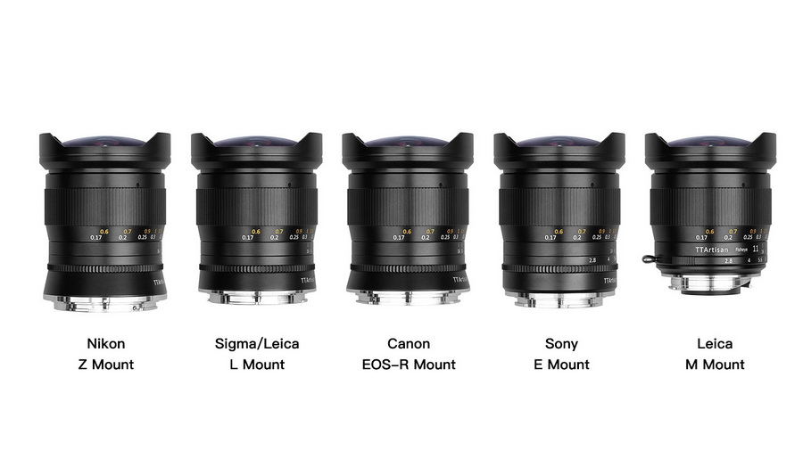 TTArtisan 11mm f/2.8 Fisheye Lens by  in  - EC MALL