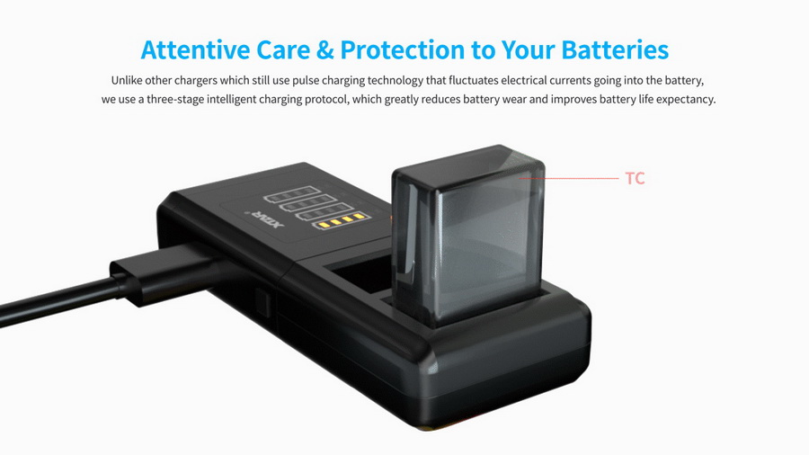 Battery Charger Xtar SN4-FZ100 Multiple Charger Kit by in - EC MALL