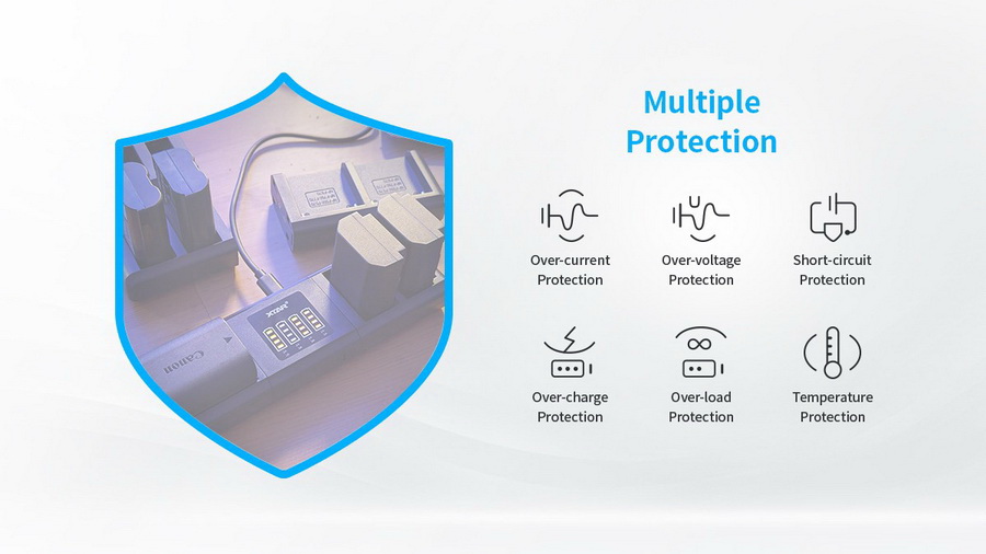 Battery Charger Xtar SN4-FZ100 Multiple Charger Kit by in - EC MALL