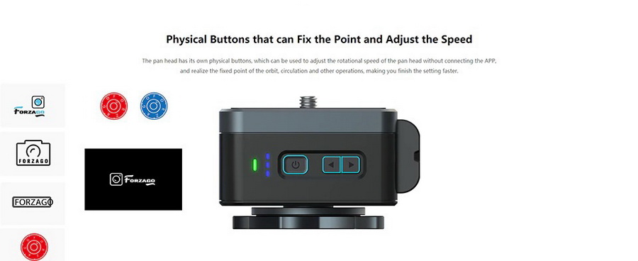 Zeapon Pons PT Motorized Pan Head by  in  - EC MALL