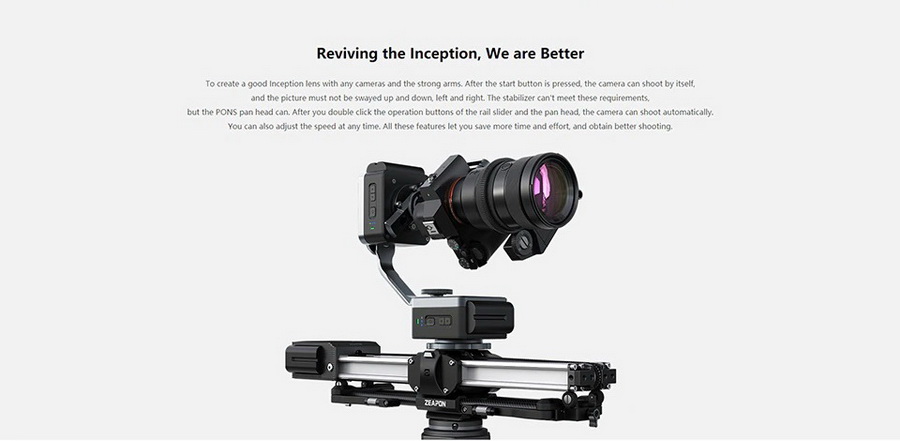 Zeapon Pons PT Motorized Pan Head by  in  - EC MALL