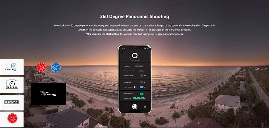 Zeapon Pons PT Motorized Pan Head by  in  - EC MALL