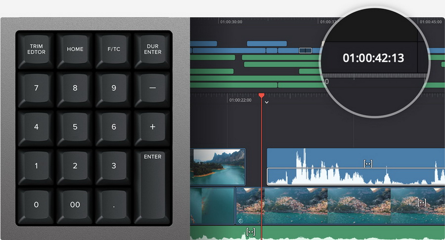 Blackmagic Design DaVinci Resolve Editor Keyboard by  in  - EC MALL