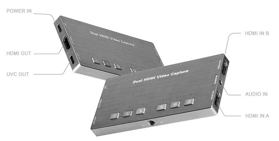 Joyusing JC2H Dual HDMI Video Capture Card by  in  - EC MALL