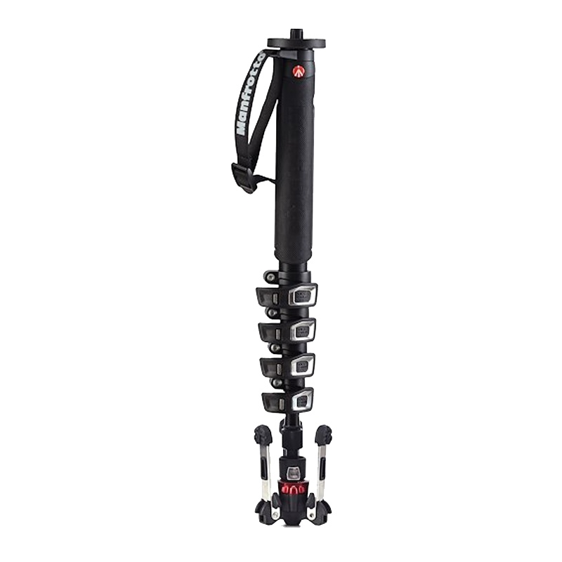 Manfrotto XPRO Aluminium 5 Section Fluid Video Monopod by  in  - EC MALL