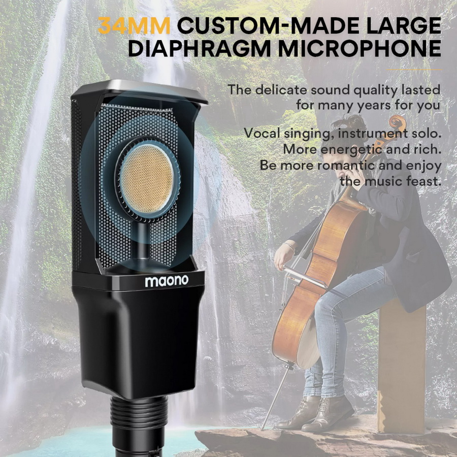 Maono AU-PM500 Microphone by in - EC MALL