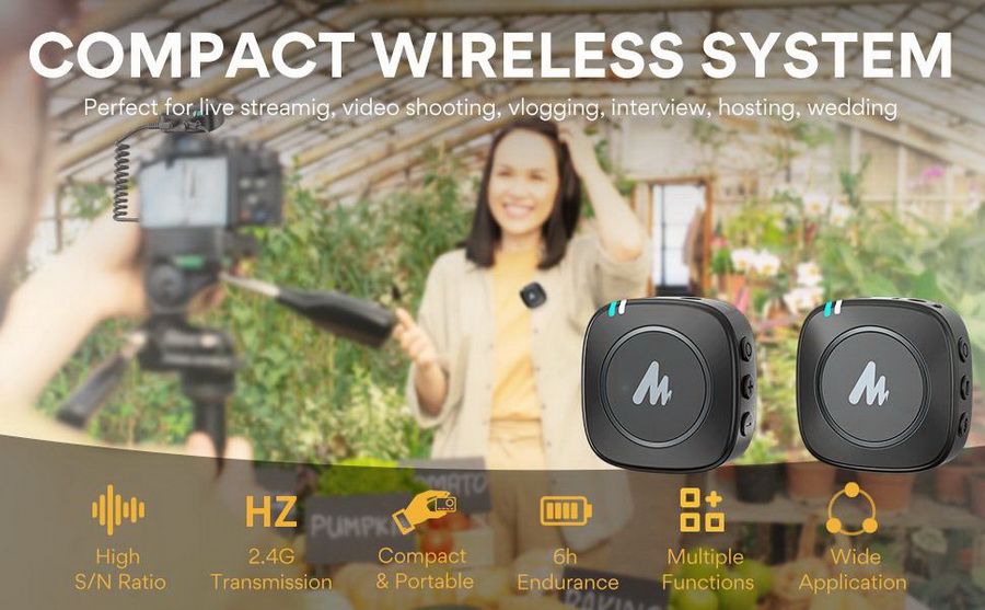 Maono AU-WM820- A1 Microphone by  in  - EC MALL