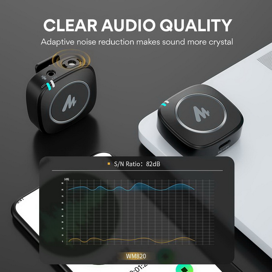 Maono AU-WM820- A1 Microphone by  in  - EC MALL