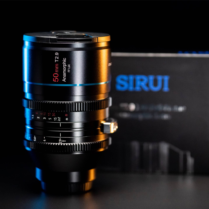 Sirui 50mm T2.9 1.6x Full-Frame Anamorphic Lens by in - EC MALL