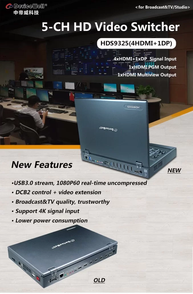 DeviceWell HDS9325 Portable Switcher by  in  - EC MALL