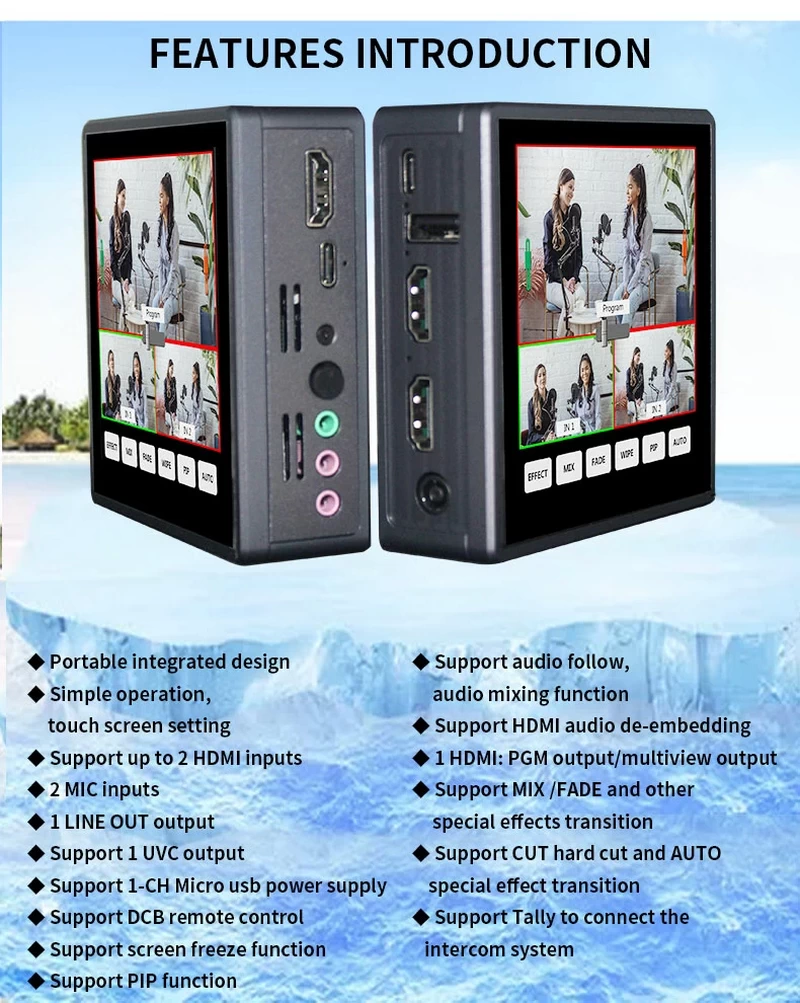 DeviceWell HDS8102 Portable Switcher by  in  - EC MALL
