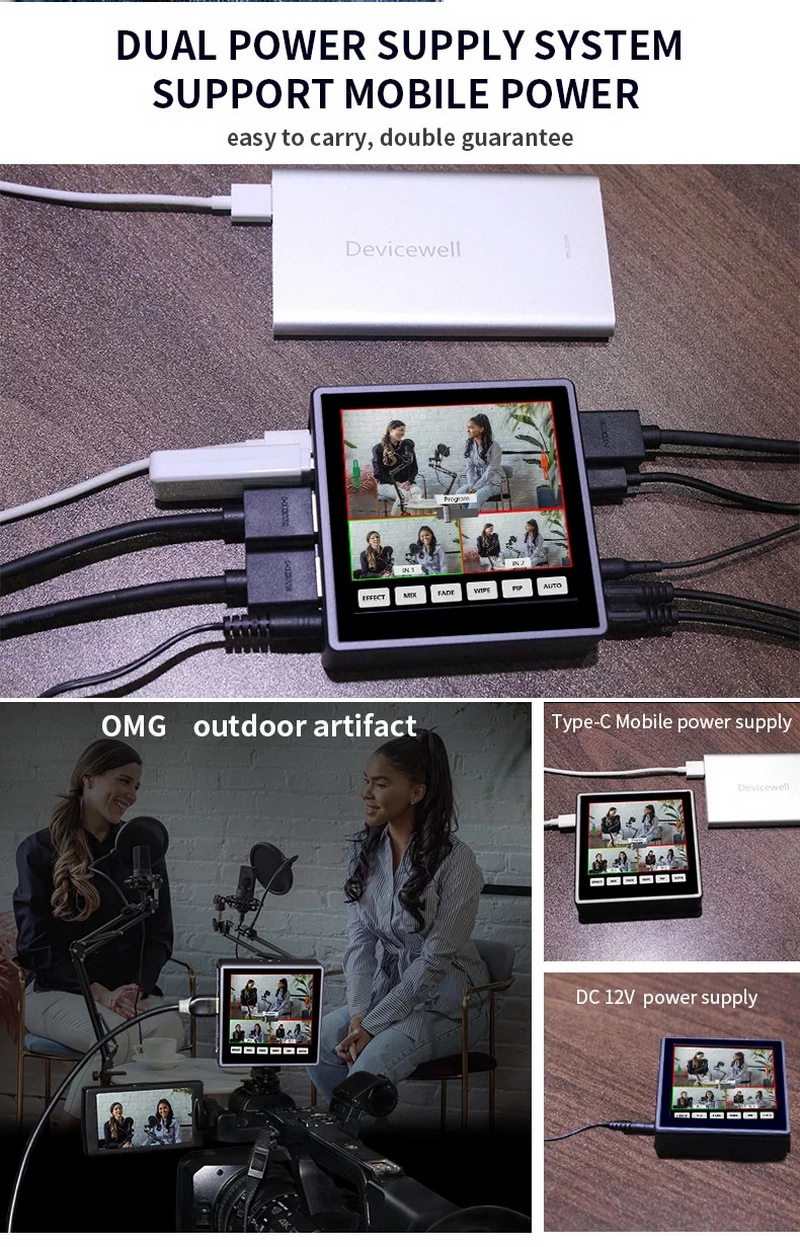 DeviceWell HDS8102 Portable Switcher by  in  - EC MALL