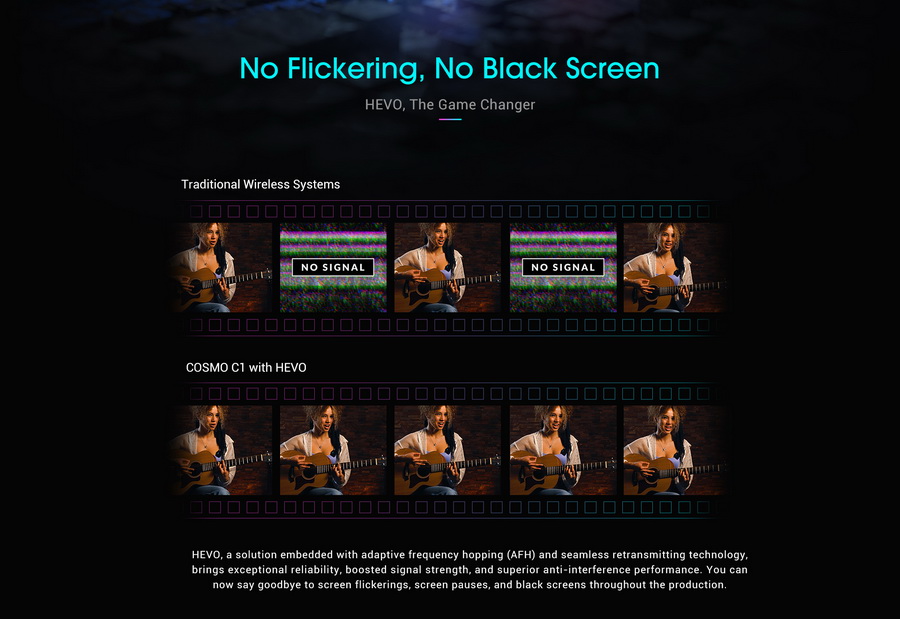 Hollyland Cosmo C1 SDI/HDMI Wireless Video Transmission System by  in  - EC MALL