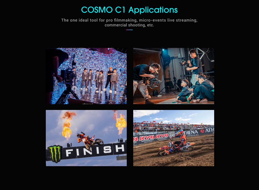 Hollyland Cosmo C1 SDI/HDMI Wireless Video Transmission System by  in  - EC MALL