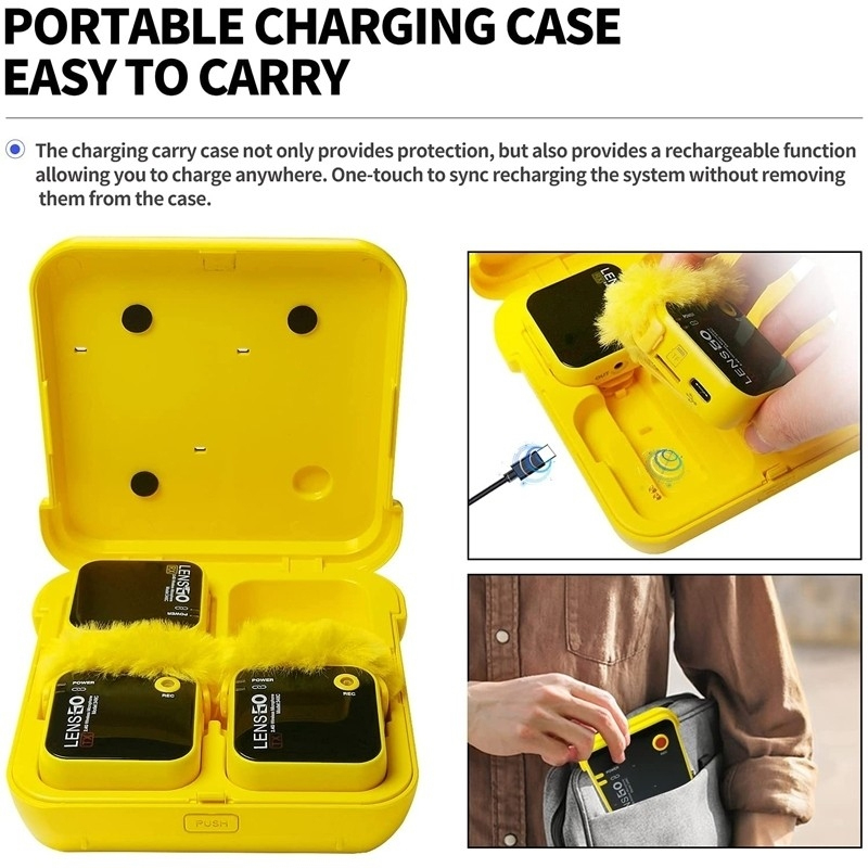 Lensgo 348C-1V2 Wireless Microphone 2.4G by  in  - EC MALL