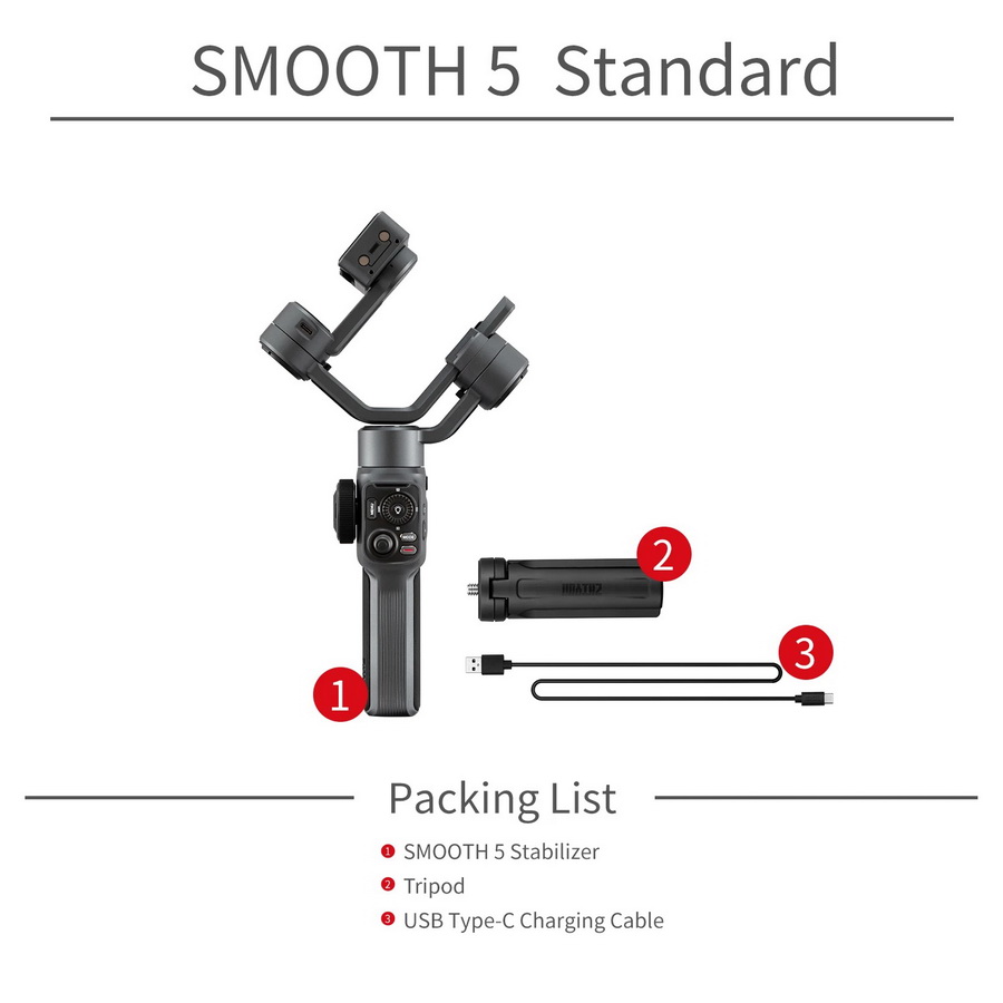 Zhiyun Smooth 5 by  in  - EC MALL