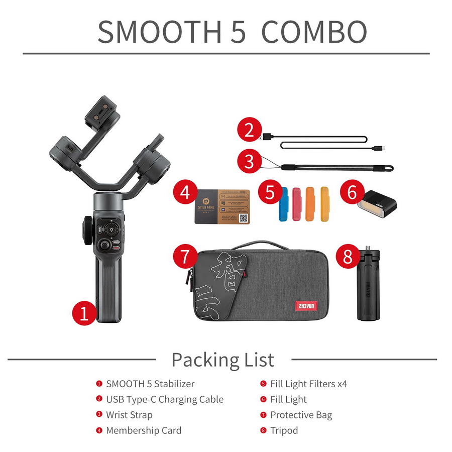 Zhiyun Smooth 5 by  in  - EC MALL