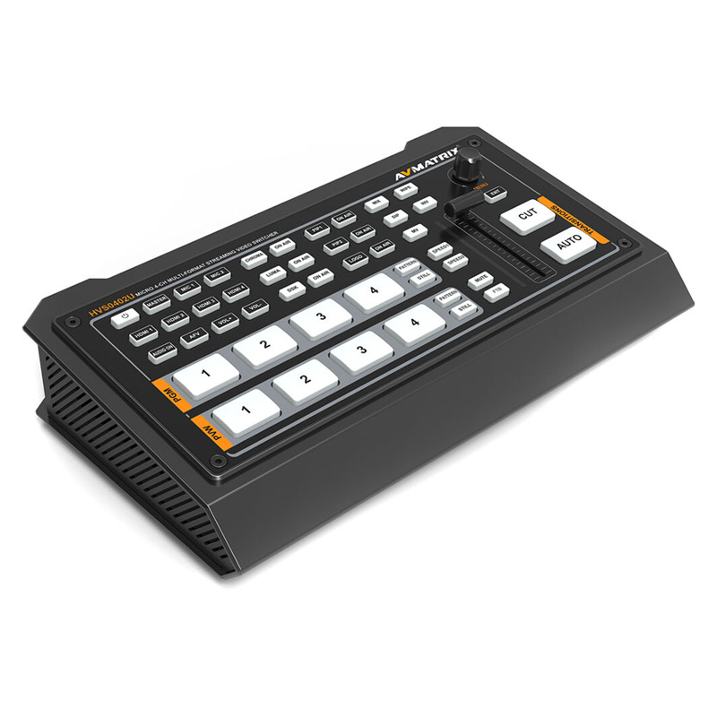 AVMatrix HVS0402U 4-Channel Live Streaming Video Switcher by  in  - EC MALL