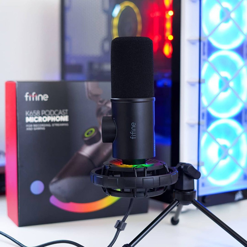 FIFINE K658 USB Dynamic Cardioid Microphone by  in  - EC MALL