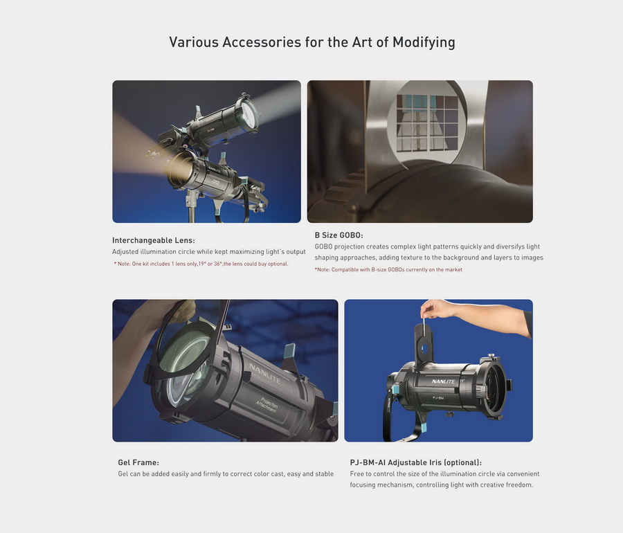 Nanlite PJ-BM-19/36 by  in  - EC MALL