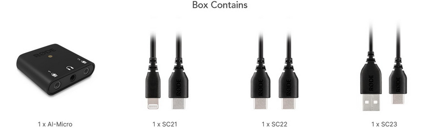 Rode AI-Micro Compact Audio Interface by  in  - EC MALL